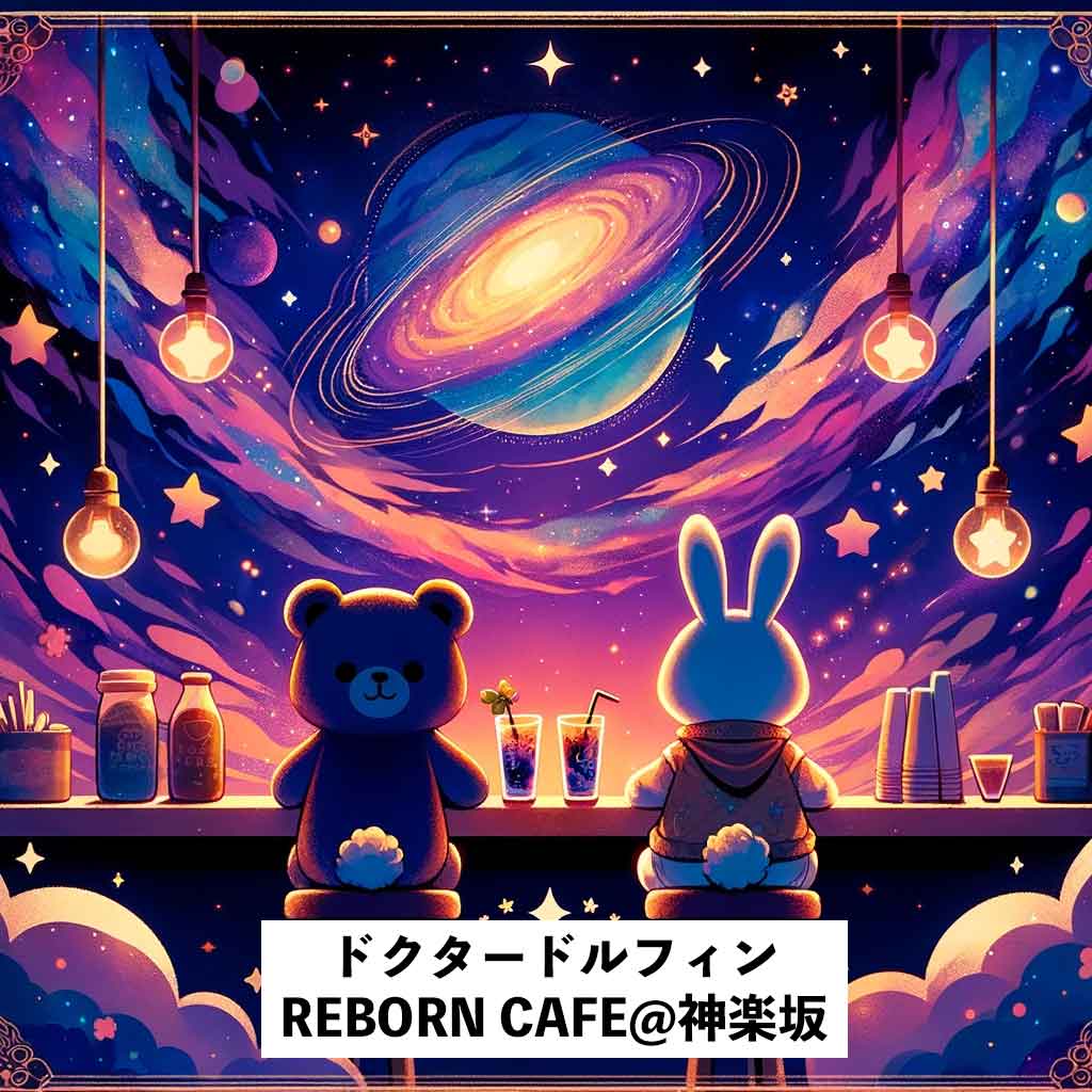 【満員御礼】ドクタードルフィンのREBORN CAFE＠神楽坂デートカフェ