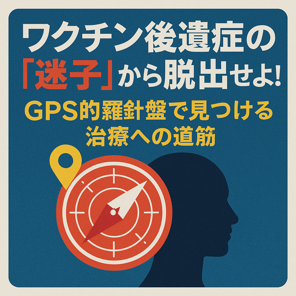 ワクチン後遺症の「迷子」から脱出せよ！GPS的羅針盤で見つける治療への道筋　［講師：井上正康　福田克彦　池田としえ］