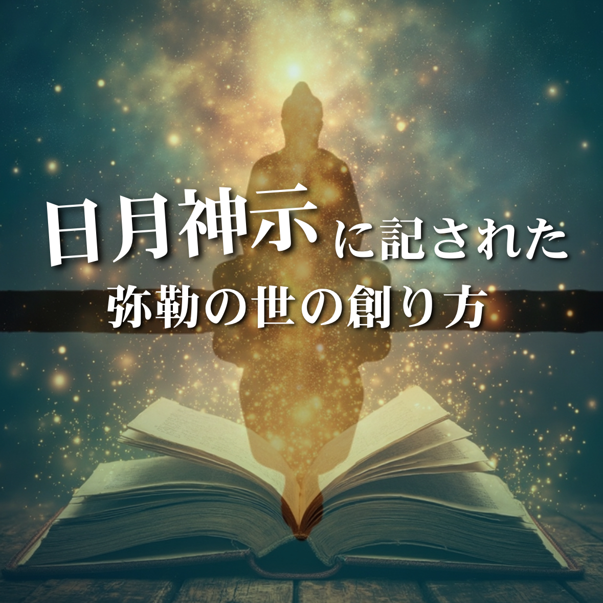 日月神示に記された弥勒の世の創り方〜鏡の仕組みと靈界、そしてEQT〜