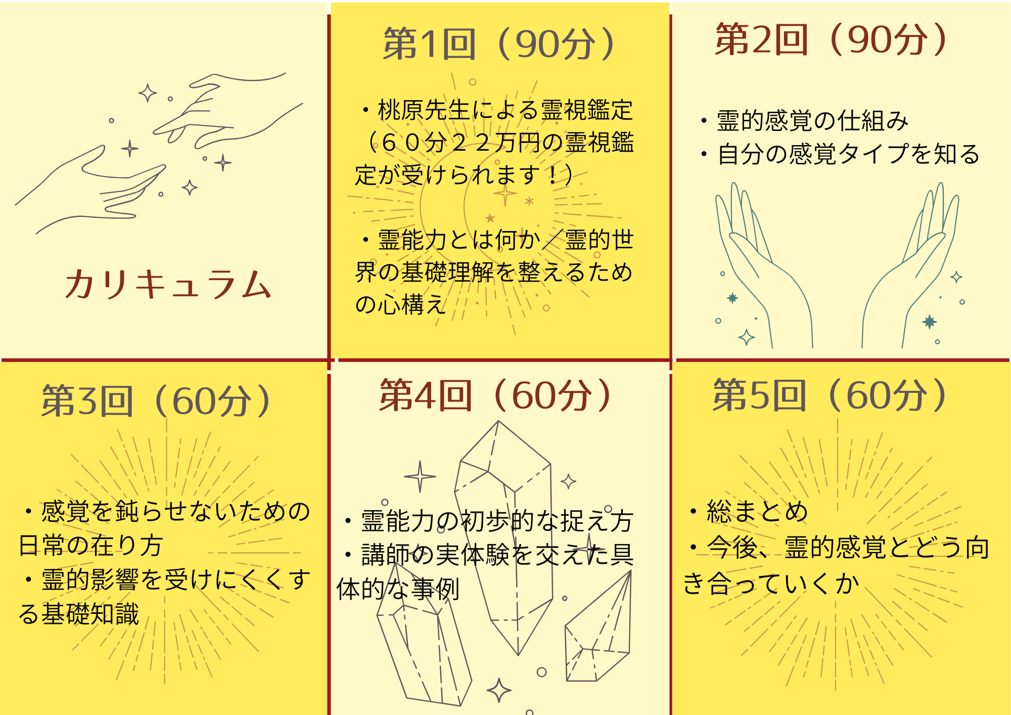 ゼロから学ぶ霊視鑑定ヒーラー初級講座